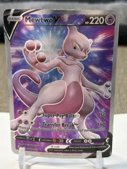 Mewtwo V SWSH229 SWSH: Sword & Shield Promo Cards Holo - Image 2
