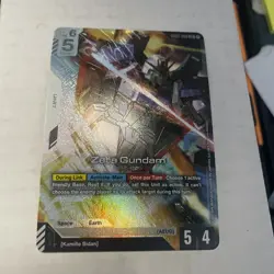 Zeta Gundam (LR) GD02-069 Gundam TCG Card Game - Dual Impact *English - Image 1