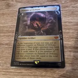Palantir of Orthanc (Showcase Scrolls) -Foil Near Mint MTG - Image 1