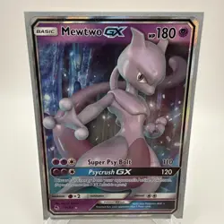 Mewtwo GX 31/68 Hidden Fates Set ULTRA RARE Pokemon Card NEAR MINT - Image 1