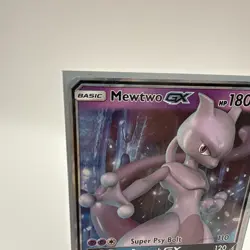 Mewtwo GX 31/68 Hidden Fates Set ULTRA RARE Pokemon Card NEAR MINT - Image 2