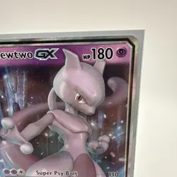 Mewtwo GX 31/68 Hidden Fates Set ULTRA RARE Pokemon Card NEAR MINT - Image 3