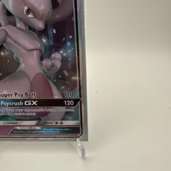 Mewtwo GX 31/68 Hidden Fates Set ULTRA RARE Pokemon Card NEAR MINT - Image 5