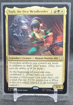 2025 MTG Avatar: The Last Airbender Toph, the First Metalbender Rare - Image 1