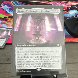 Wizards of the Coast Gerrard's Hourglass Pendant Commander 093 Extended Art Rar… - Image 1