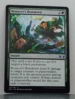 Bouncer's Beatdown - Streets of New Capenna - SNC - 135/281 - MTG - Image 1