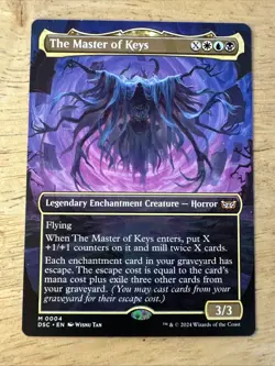 NM - The Master of Keys (Borderless) M Commander: Duskmourn: House of Horror 4 - Image 1