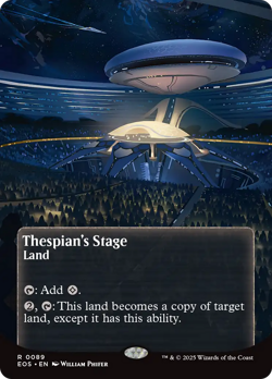 Thespian's Stage (0089) (Borderless) [Edge of Eternities: Stellar Sights] Near M - Image 1
