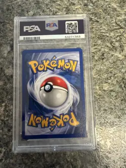 1999 POKEMON GAME CATERPIE SHADOWLESS - PSA 9 - #45 45/102 MINT GENUINE - Image 2