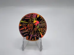 Pokemon Card Ho-Oh Neo Summer Road Tournament Coin 2001 Japanese - Image 1