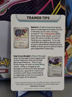 Pokemon Hop's Zacian Trainer Tips - Journey Together NM - Image 2