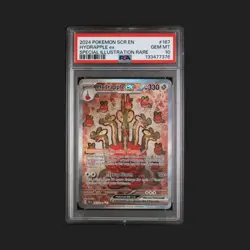 HYDRAPPLE EX 167 POKEMON SCR EN-STELLAR CROWN | SPECIAL ILLUSTRATION RARE PSA 10 - Image 1