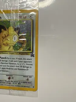 2000 WOTC Pokemon Game Boy Black Star Promo Meowth #10 – Holo – Factory Sealed - Image 3
