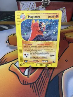 Pokemon Magcargo Holo Skyridge H17/H32 LP 2003 WOTC - Image 1