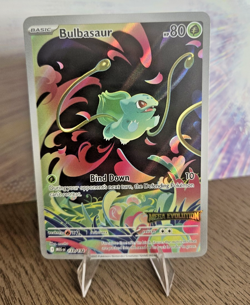 Pokemon TCG Bulbasaur 133/132 IR Mega Evolutions Stamped Promo Sealed - Image 1