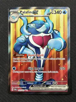 Palafin ex 193/167 Twilight Masquerade Full Art Ultra Rare Holo Pokemon TCG - Image 1