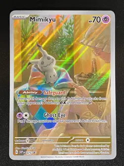 Mimikyu Full Art 075 English S&V Black Star Promo Pokemon TCG NM Free Ship - Image 2