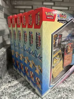 Pokemon TCG Scarlet & Violet Prismatic Evolutions Poster Collection Box - Image 2