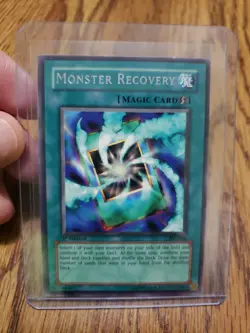 Yu-Gi-Oh! TCG Monster Recovery Pharaoh's Servant PSV-066 1st Edition Rare NM-MT - Image 1