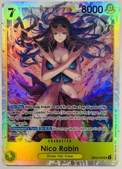 Nico Robin (055) EB03-055 Extra Booster: One Piece Heroines Edition Foil - Image 1