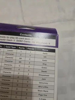 One Piece TCG Starter Deck 4: Animal Kingdom Pirates (ST-04) SEALED ENGLISH - Image 3