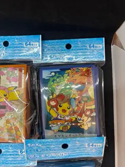 Pokemon Card Pikachu Tohoku Festival Set of 6 64 Sleeve Pokemon Center JP LTD - Image 3