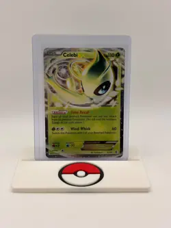 Celebi EX 9/149 Ultra Rare Boundaries Crossed Pokemon TCG Card 2012 MP - Image 1