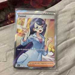 Fennel 162/086 Trainer Black Bolt Pokemon TCG Cards - Image 1