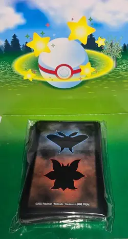 Pokemon Center TCG Volcarona & Frosmoth Freezer Burn Card Sleeves - Image 1