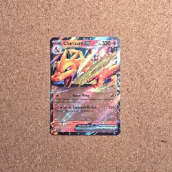 Charizard ex 161 Sv: Scarlet & Violet Promo Card Black Star Promo Pokemon *CZ - Image 1
