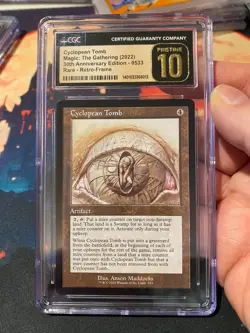 MTG 30th Anniversary Cyclopean Tomb Retro Frame CGC 10 - Image 1