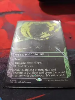 Hissing Quagmire (0109) (Borderless) (Galaxy Foil) Edge of Eternities: Foil - Image 1