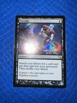 Entomb - MTG Magic The Gathering Premium Deck Series: Graveborn Foil LP - NM - Image 1