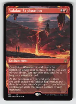 Valakut Exploration (Showcase) *Non-Foil* ZNR 303 NM - Image 1