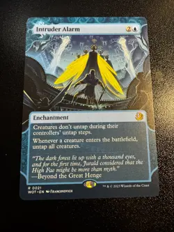 Intruder Alarm Wilds of Eldraine: Enchanting Tales Regular LP MTG - Image 1