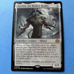 MTG Kozilek, the Broken Reality, NM-Mint, English, Modern Horizons 3 - Image 1