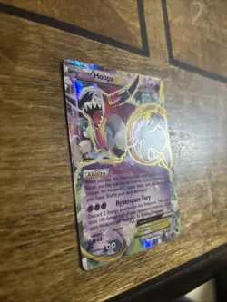 Hoopa EX 36/98 Ultra Rare Holo NM Pokemon XY - Ancient Origins LP C34 - Image 2