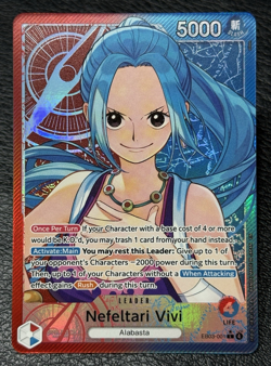 Nefeltari Vivi EB03-001 - Alternate Art Leader - One Piece TCG: Heroines Edition - Image 1