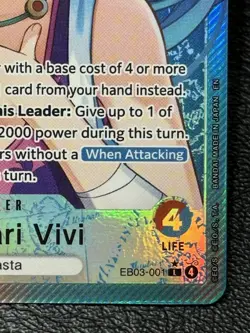 Nefeltari Vivi EB03-001 - Alternate Art Leader - One Piece TCG: Heroines Edition - Image 4
