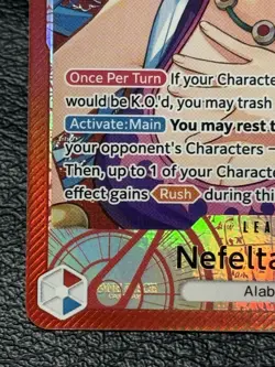 Nefeltari Vivi EB03-001 - Alternate Art Leader - One Piece TCG: Heroines Edition - Image 5