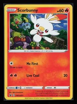 Scorbunny SWSH071 Promo SWSH: Sword & Shield Promo Cards Pokemon Card - Image 1
