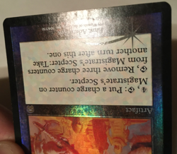 1X MAGISTRATE'S SCEPTER FOIL / SP / MERCADIAN MASQUES / REAL PICS / WRONGWAY052 - Image 3