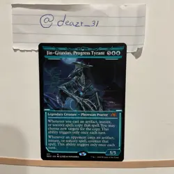 Jin-Gitaxias, Progress Tyrant (Showcase) Kamigawa: Neon Dynasty Regular - Image 1