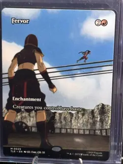 Fervor Borderless MTG TLA M0029 Nonholo NM - Image 1