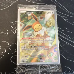 Pokemon TCG: Eevee SVP en 173 Prismatic Evolutions ETB Sealed Promo Card - Image 1
