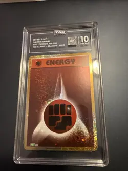 2023 POKEMON CLASSIC CLF JAPANESE FIGHTING ENERGY CGC PRISTINE 10 - Image 1