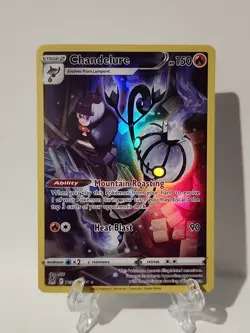 Pokemon TCG Chandelure Lost Origin Trainer Gallery Ultra Rare TG04/TG30 - Image 1
