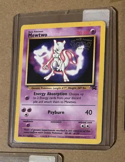 POKEMON - Movie Black Star PROMO Card Lot x7 Mew Mewtwo PIKACHU Moltres + EX/NM - Image 3