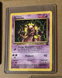 POKEMON - Movie Black Star PROMO Card Lot x7 Mew Mewtwo PIKACHU Moltres + EX/NM - Image 5