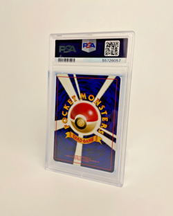 1996 POKEMON JAPANESE BASIC #65 ALAKAZAM-HOLO PSA 9 WITH SWIRL - Image 2